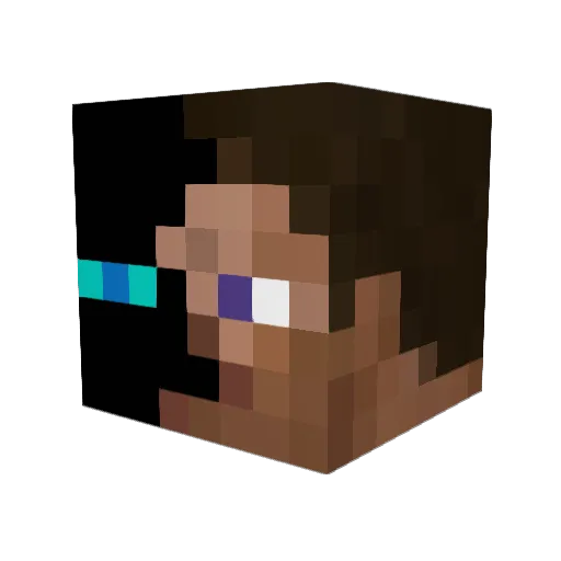 Nicolasalonso03 Minecraft avatar head, 3D render
