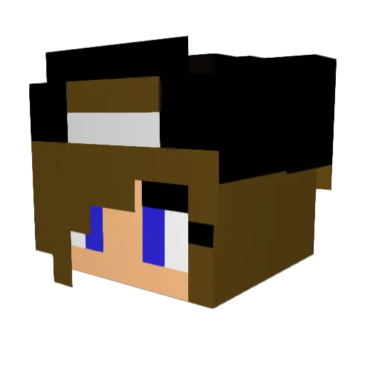 Nicoline_Hart Minecraft avatar head, 3D render