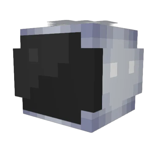 Nicorveniuss Minecraft avatar head, 3D render