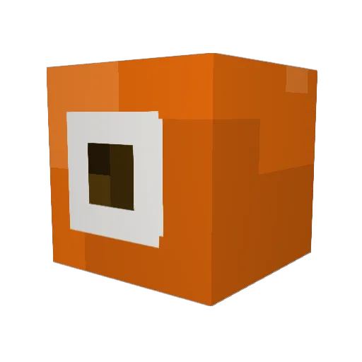 NidoEZ Minecraft avatar head, 3D render