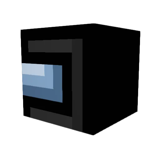 Nie240 Minecraft avatar head, 3D render