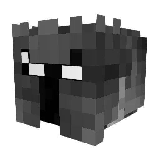 Niek412 Minecraft avatar head, 3D render
