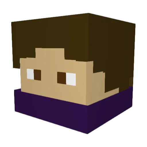 Nife_nife Minecraft avatar head, 3D render