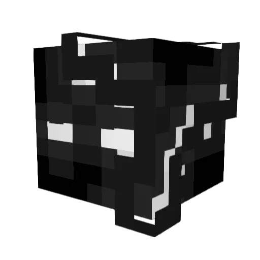 Nifomani Minecraft avatar head, 3D render