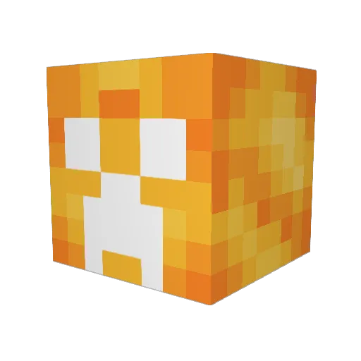 NiftyNightm4re Minecraft avatar head, 3D render