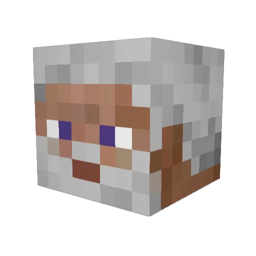 Nigel_Farage Minecraft avatar head, 3D render
