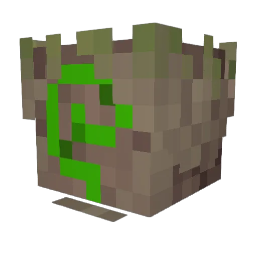 Nigeltree Minecraft avatar head, 3D render