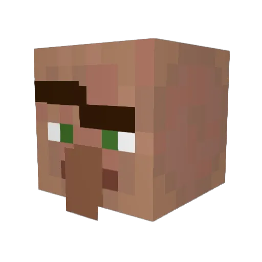 Niggling_519 Minecraft avatar head, 3D render