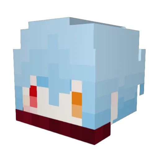 Nigh_train Minecraft avatar head, 3D render