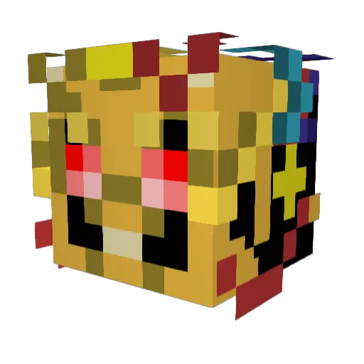 Night0wl613 Minecraft avatar head, 3D render