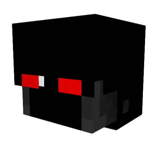 NightDevil00 Minecraft avatar head, 3D render