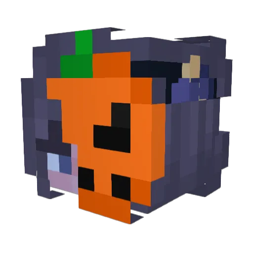 NightFolds Minecraft avatar head, 3D render