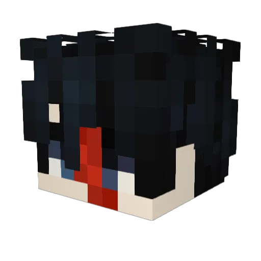 NightGamer669 Minecraft avatar head, 3D render