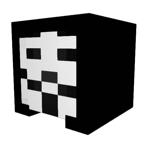 NightHawk0613 Minecraft avatar head, 3D render