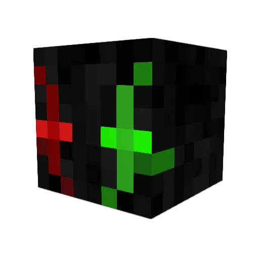 NightOfEnd Minecraft avatar head, 3D render