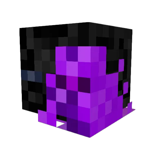 NightPOG Minecraft avatar head, 3D render