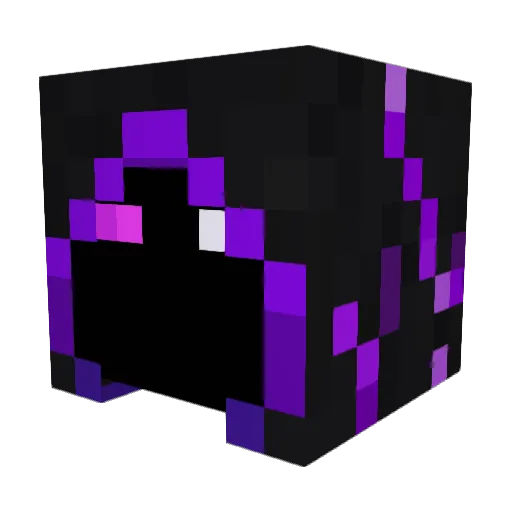 NightShade1109 Minecraft avatar head, 3D render