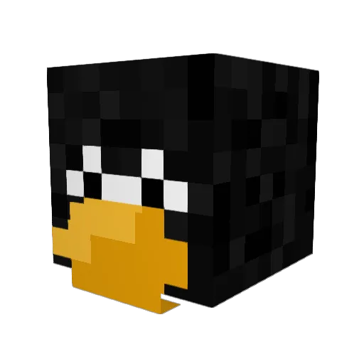 NightShadow_XD Minecraft avatar head, 3D render
