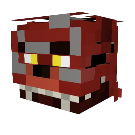 NightSheeps Minecraft avatar head, 3D render