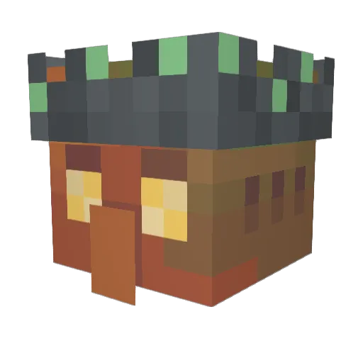 NightSky309 Minecraft avatar head, 3D render