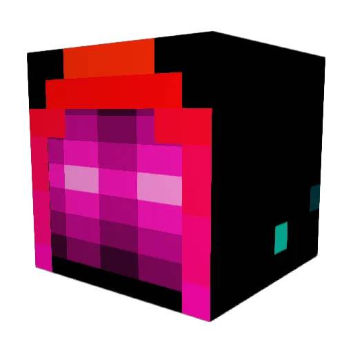 NightSlinger754 Minecraft avatar head, 3D render