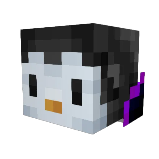 NightStar5566 Minecraft avatar head, 3D render