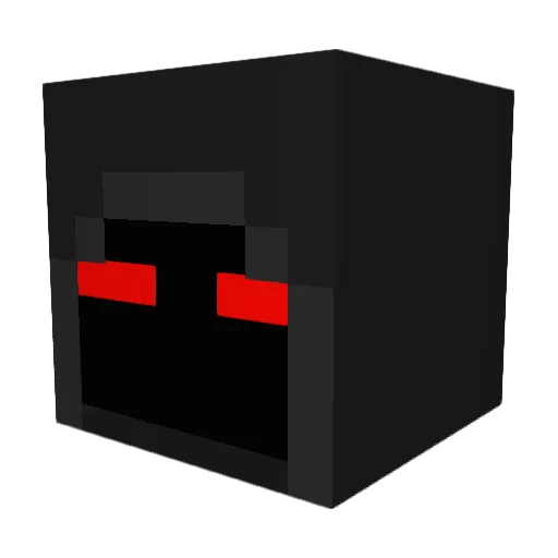 NightWolf235 Minecraft avatar head, 3D render