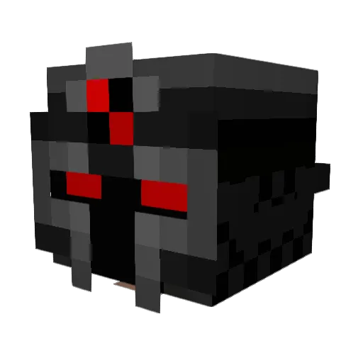 NightZeroVi Minecraft avatar head, 3D render