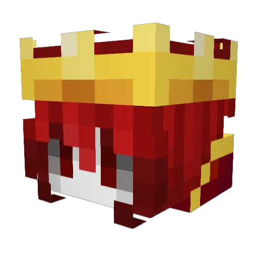 Night_Fury_1 Minecraft avatar head, 3D render