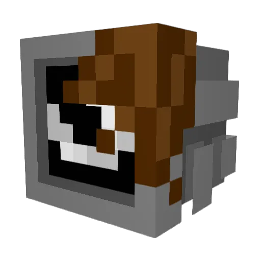 Night_Ghast Minecraft avatar head, 3D render