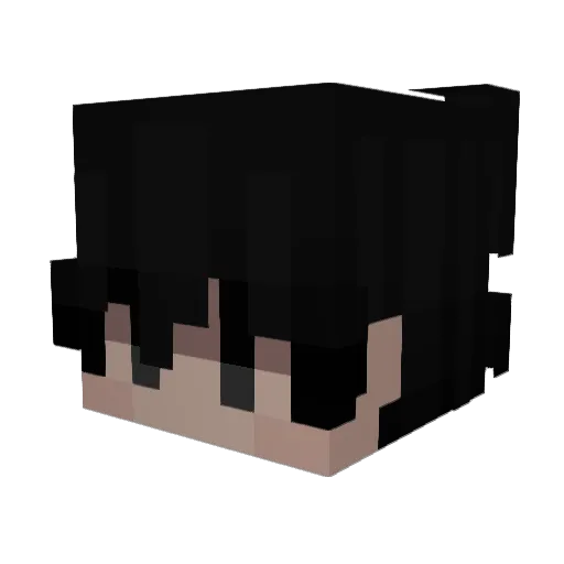 Night_HC Minecraft avatar head, 3D render