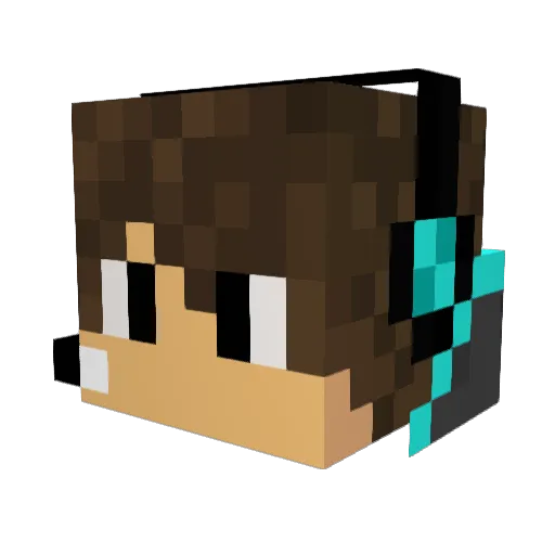 Night_Hunter152 Minecraft avatar head, 3D render