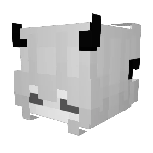Night_Yeager Minecraft avatar head, 3D render