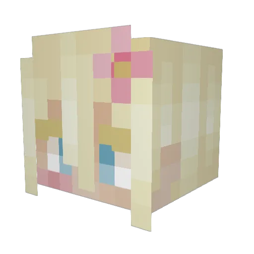 Nightexe05 Minecraft avatar head, 3D render