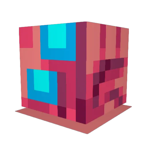 Nightmaer1 Minecraft avatar head, 3D render