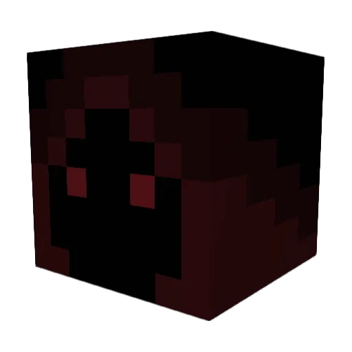 Nightmare00007 Minecraft avatar head, 3D render