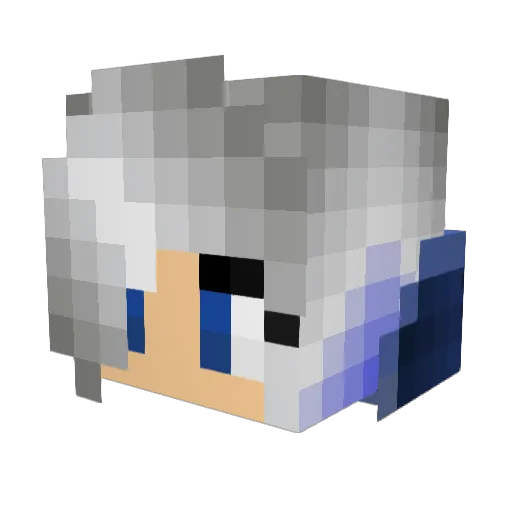 Nightmare121314 Minecraft avatar head, 3D render