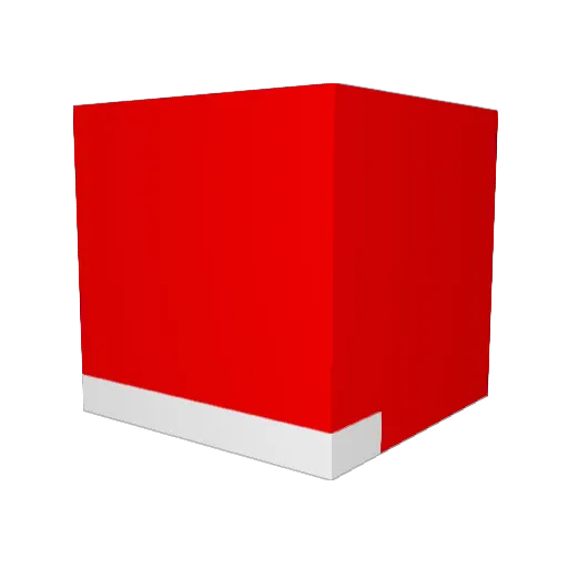 Nightmare1607 Minecraft avatar head, 3D render
