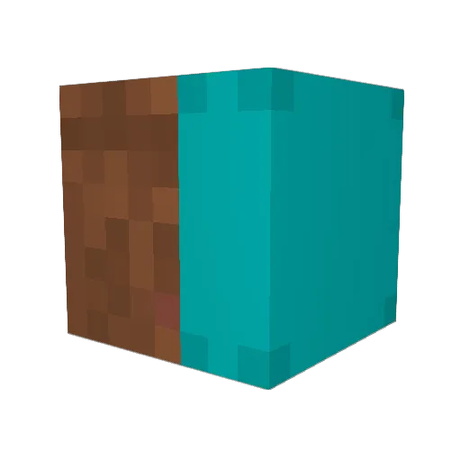 Nightmare7353 Minecraft avatar head, 3D render