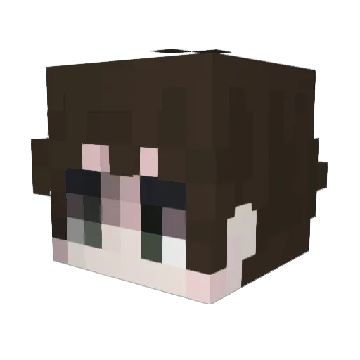 NightmareBonnie8 Minecraft avatar head, 3D render