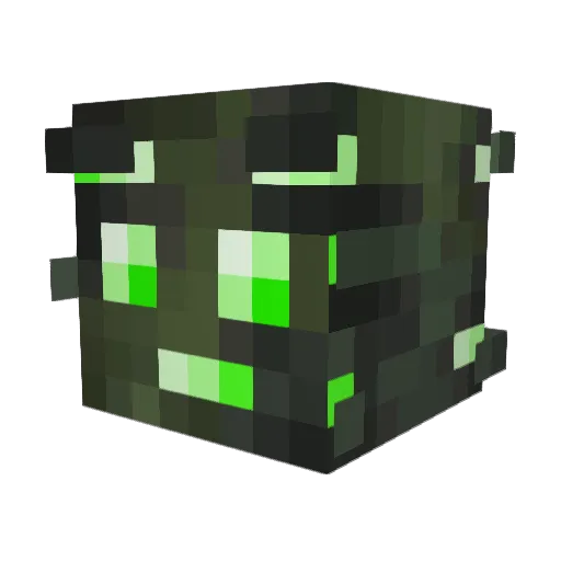 NightmareKevrax Minecraft avatar head, 3D render