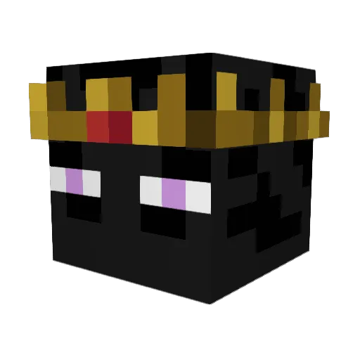 NightmareR2 Minecraft avatar head, 3D render