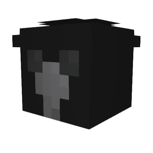 Nightmare_2005 Minecraft avatar head, 3D render