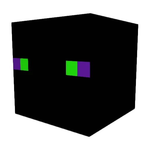 Nightmaree1122 Minecraft avatar head, 3D render