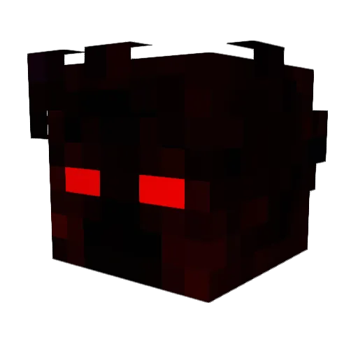 Nightmareish7 Minecraft avatar head, 3D render