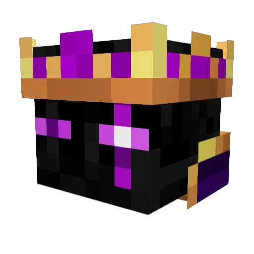 Nightshade326 Minecraft avatar head, 3D render