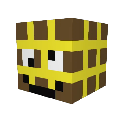 Nightstalker2232 Minecraft avatar head, 3D render