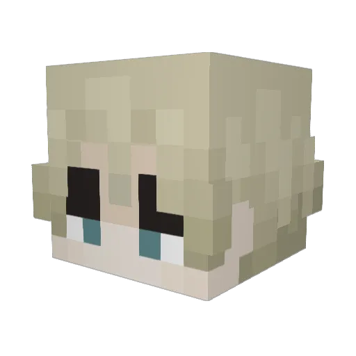 NightunerEC Minecraft avatar head, 3D render