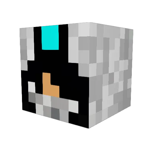 Nightwolf1123 Minecraft avatar head, 3D render
