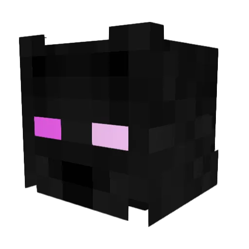 NightxStarboy Minecraft avatar head, 3D render
